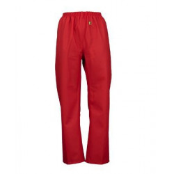 Pantalone cerato POULDO Glentex - Rosso