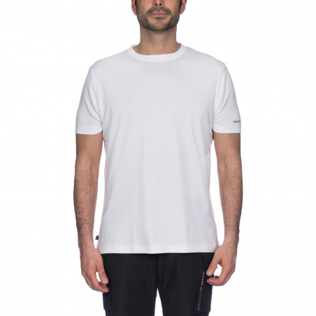 SunShield Permanent Wicking UPF30 - T-shirt da vela maniche corte uomo - Musto - Bianco