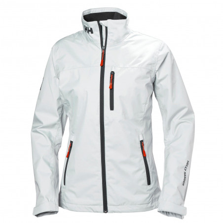 CREW foderata - Giacca da vela donna foderata in pile - Helly Hansen - Bianco