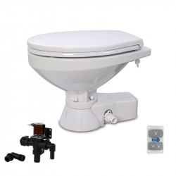 WC marin QUIET FLUSH / Confort / Valve magnétique / Battant silencieux