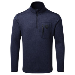 Giacca in pile POLAR KNIT Navy - GILL