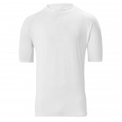 T-shirt bianca a maniche corte ad asciugatura rapida Insignia Anti-UV - MUSTO