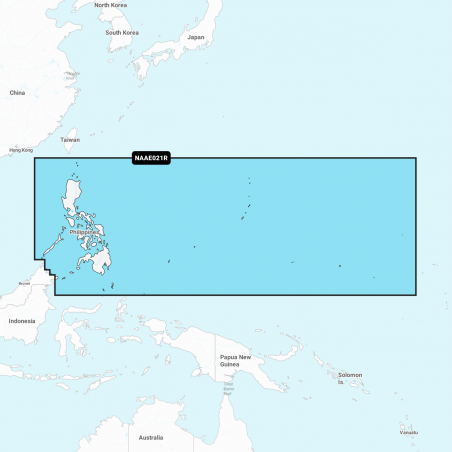 Carta Nautica Navionics+ Regular - Philippines NAEU021R