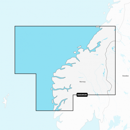 Carta Nautica Navionics+ Regular - Norway, Sognefjord - Svefjorden NAEU052R
