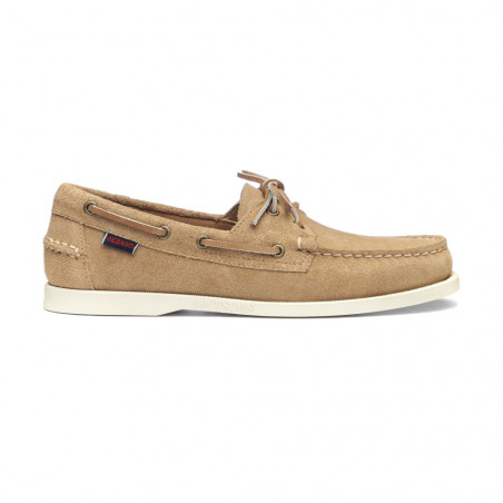 Sebago Docksides sand scamosciate - Scarpe da barca uomo