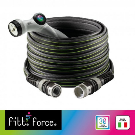 Tubo lavaggio FORCE 15mm grigio - 20m - FITT