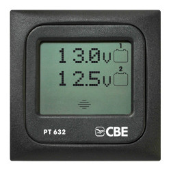 Test manometro LCD 2 batterie - CBE