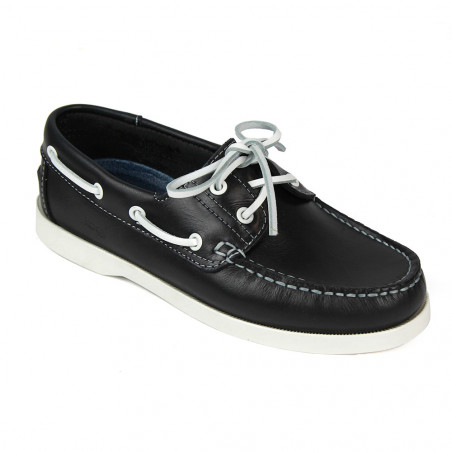 Chaussure bateau femme Kooji bleu marine