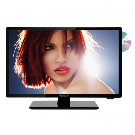 TV LED HD ultracompatta da 24,5" (60 cm) + DVD - EQUINOXE