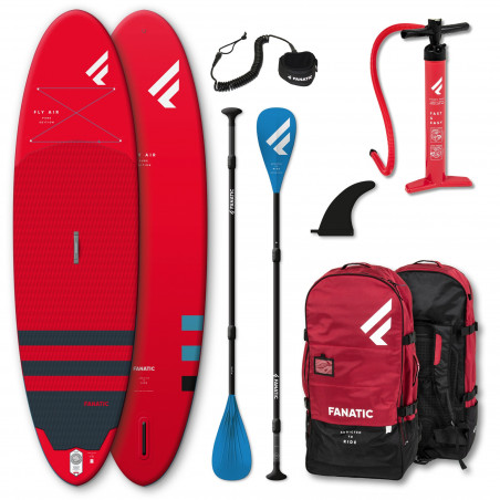 SUP GONFIABILE FANATIC FLY AIR 10.4 PURE RED