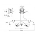 Kit direction hydraulique FB250 pour moteur jusque 250 CV - RIVIERA