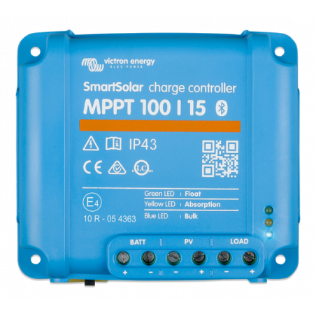 Régulateur de charge MPTT SmartSolar 100/15 - VICTRON