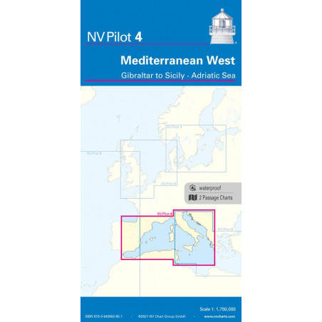NV Pilot 4 - Mediterranee Ouest - Gibraltar aux Sicily - Mer Adriatique