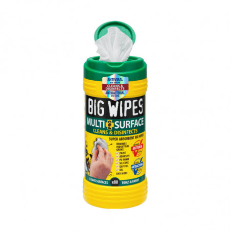 Salviette detergenti multisuperficie Big Wipes - da 80