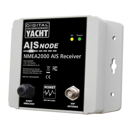 Récepteur AIS pour réseau NMEA2000 AISnode - DIGITAL YACHT