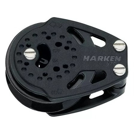 Poulie CARBO Ratchet à plaquer réa de 57 mm - HARKEN