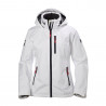 Veste de pont femme Crew avec capuche BLANC - HELLY HANSEN