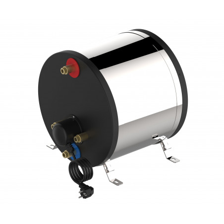 Boiler scaldabagno INOX BD22 per barche e camper 1200W - 390 mm - 22 litri - ATI