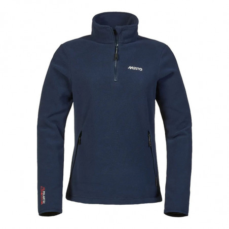 Polaire femme snug 1/2 zip navy - musto