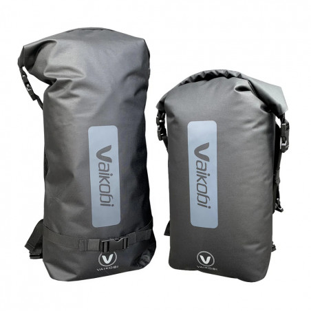 Borsone impermeabile 30l nero vaikobi