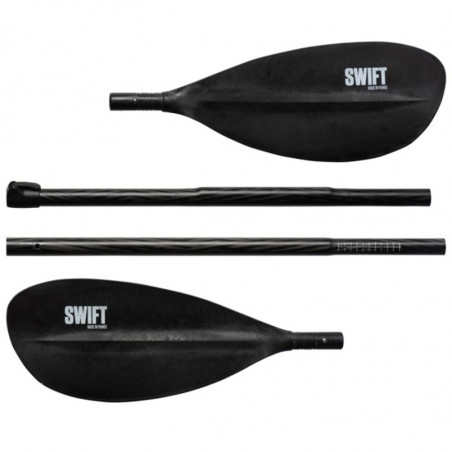 Egalis swift pagaia in fibra di carbonio diametro 30 mm l 205-215 cm 4 pezzi