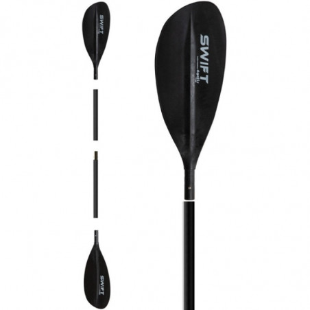 Egalis swift pagaia in fibra di carbonio diametro 30 mm l 215-225 cm 4 pezzi