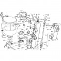 Kit de joints de réparation pour WC Sealock - RM69