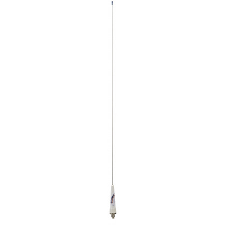 Antenna 3dB motoscafo RA106 acciaio inox con supporto RA135