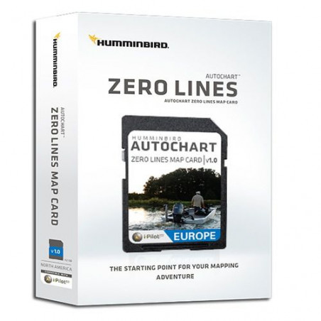 Carta nautica SD Zeroline Supplementare programma Autochar Humminbird