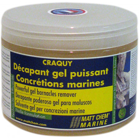 Decappante gel per incrostazioni marine - MATT CHEM