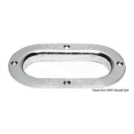 Cubia ovale in acciaio inox
