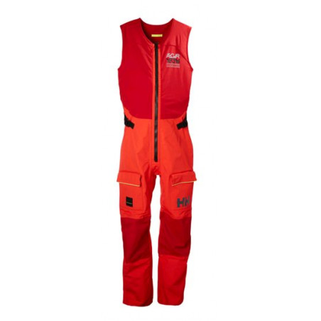 Salopette cerata semi-altura uomo Aegir Race - Rosso - HELLY HANSEN